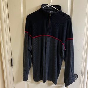 Nautica men’s pull over half-zip sweater